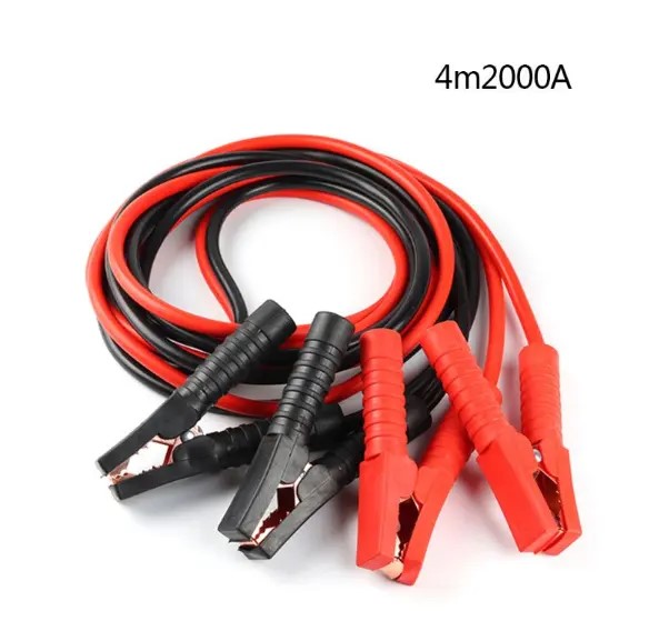 4M Heavy Duty Car Jump Starter Cables 2000AMP CCA / PVC Material