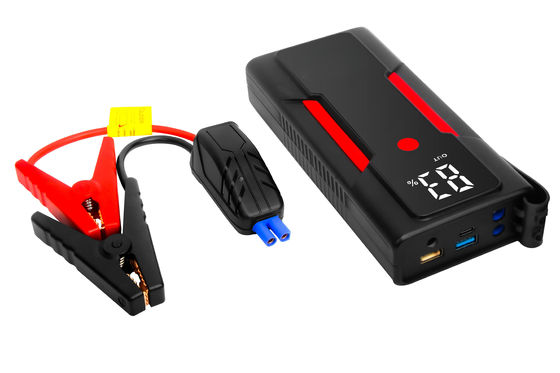 Portable 12v 24v Jump Starter Automotive 1000A Peak With LCD Screen