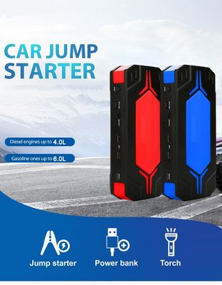 A42 12V Car Battery Jump Starter Power Packs Booster Portable USB Charger
