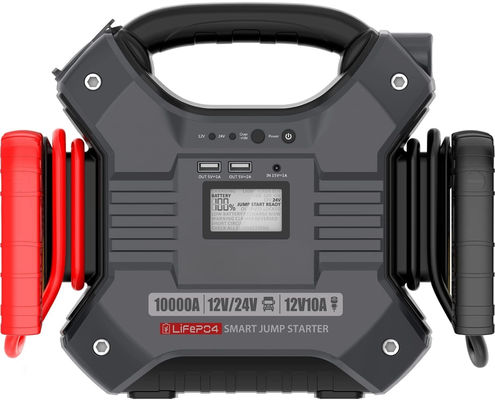 12V 24V Industrial Heavy Duty Jump Starter 10000Amp Batteria al litio