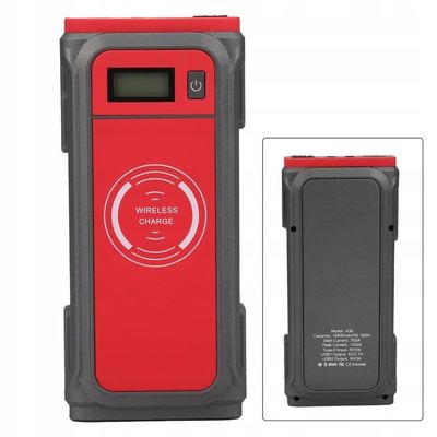 Wireless Power Pack Car Jump Starter Rechargeable 16800mAh / 74WH