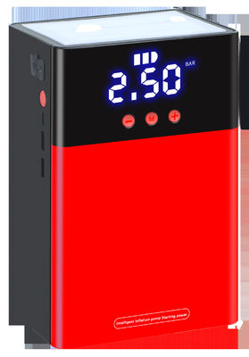 16000mAh Pocket Jumper Starter Car Jump Battery Booster With Flashlight / Air Compress