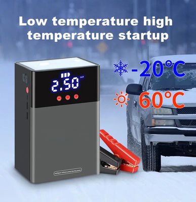 16000mAh Pocket Jumper Starter Car Jump Battery Booster With Flashlight / Air Compress