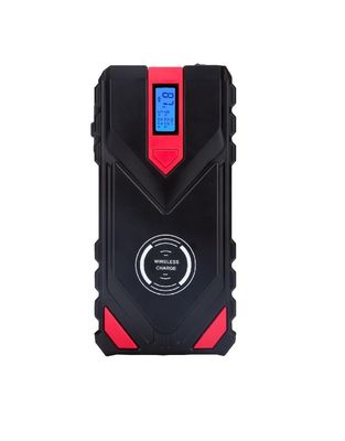 Compact 12V Jump Starter Power Pack with LED Display 5V/2.4A Output Carrying Case Included