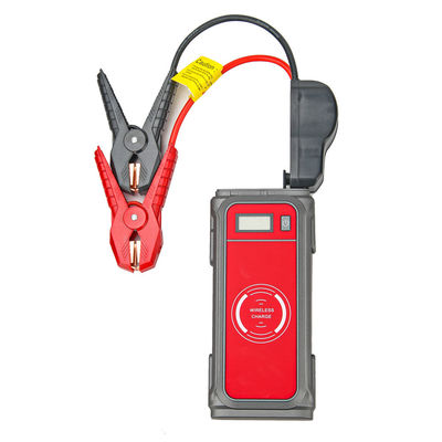 Portable Jump Starter Power Pack With 15000mAh Battery LED Display Wireless Charging Protection System