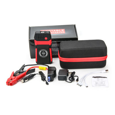 Portable Jump Starter Power Pack with LED Display Wireless Charging Case 12V 1W LED