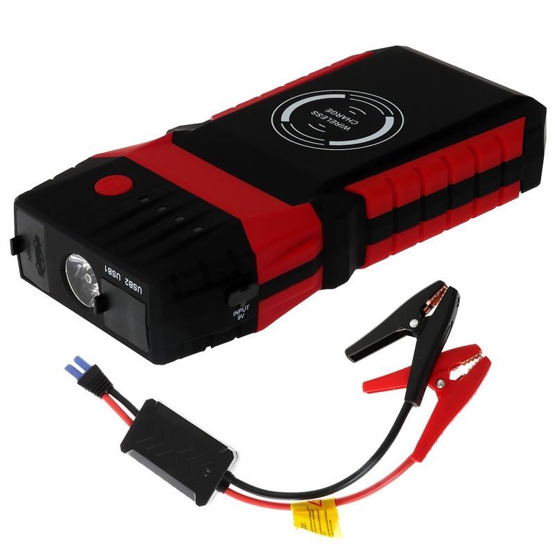 1000A Mini Portable Car Jump Starter A39 Lithium Ion Car Battery Jump Starter