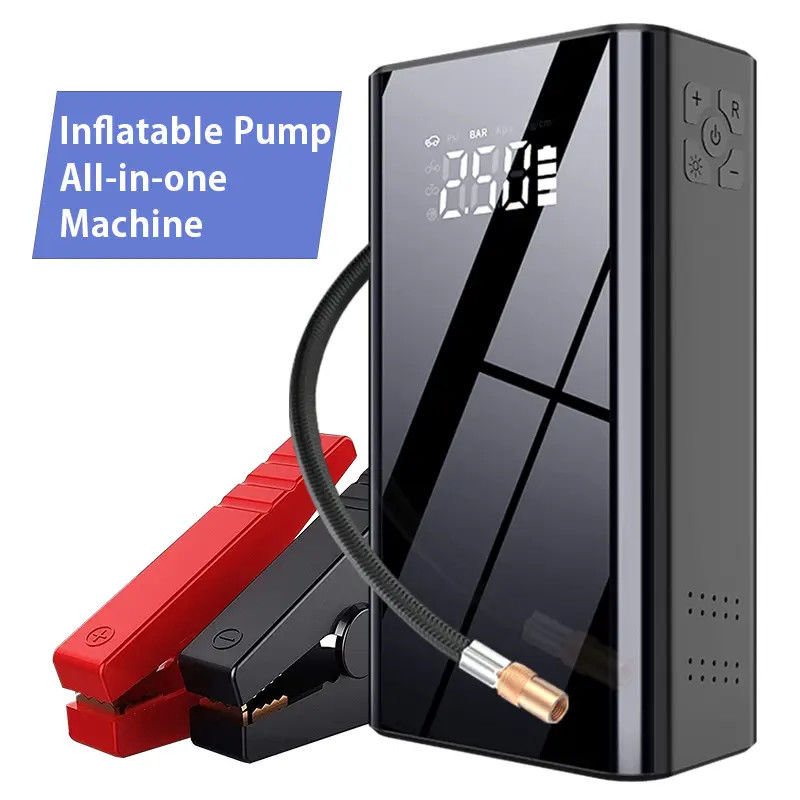 Portable 12000Mah Multifunction Power Bank Jump Starter Car Jumper Battery Booster Pack Jump Starter