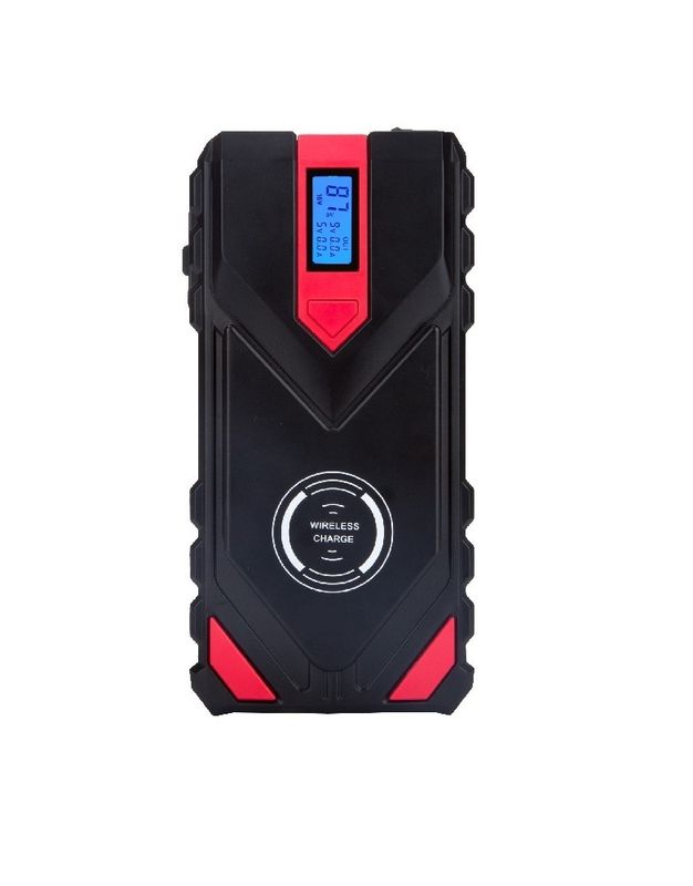 Compact 12V Jump Starter Power Pack with LED Display 5V/2.4A Output Carrying Case Included